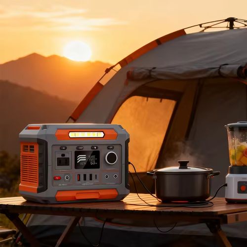 Solar portable power station