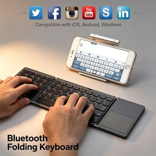 Foldable Bluetooth Keyboard