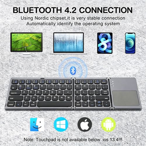 Foldable Bluetooth Keyboard