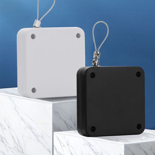 Punch-free automatic door closer, household rope-type door closing artifact