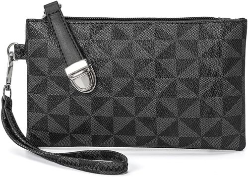 Women's Wristlet Handbags Clutch Purse Leather Cell Phone Wallet Handbag
