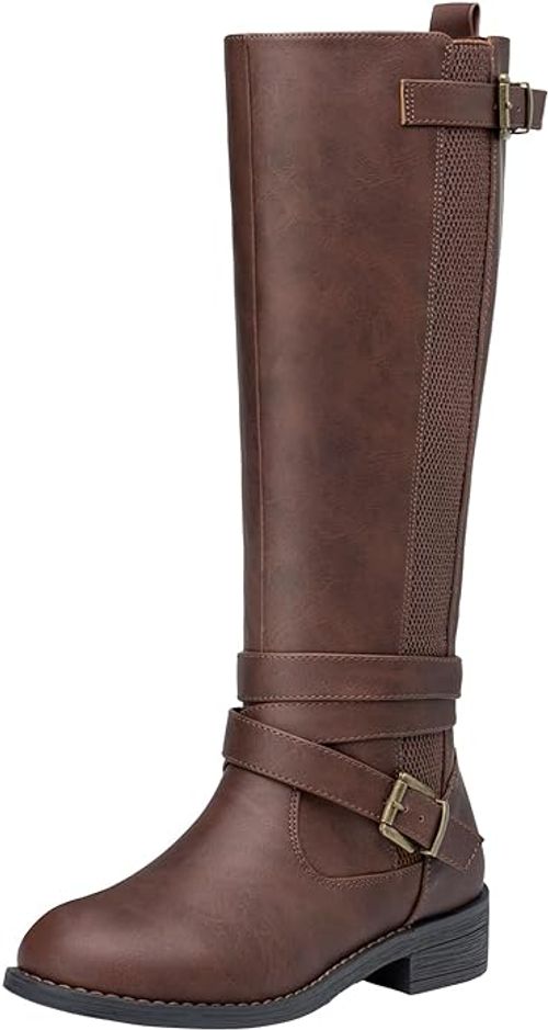 Women's 952 Stretch Riding Retro Fashion Knee High Boots
