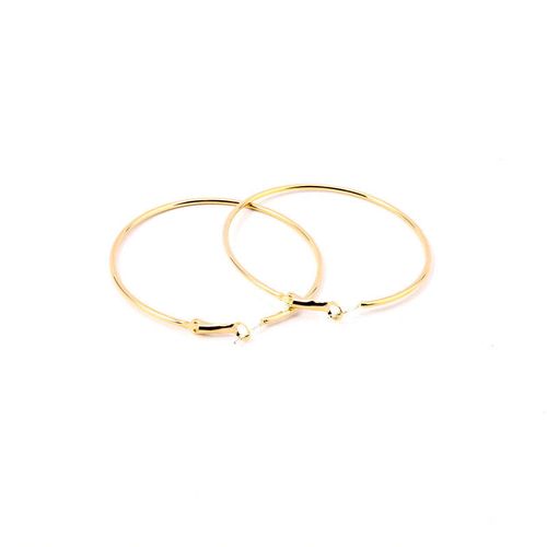 Women's Large Circle Earrings