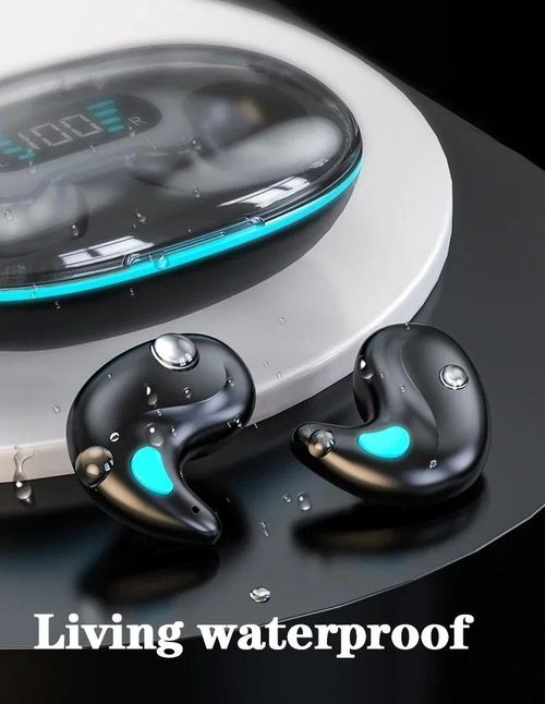 X55 Mini Bone Conduction Bluetooth Earphones Sleep & Sports Noise Cancelling Long Battery Life Headset