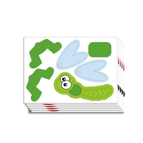 3D Stereo Jigsaw Puzzle Animals Insects Dinosaur Airplane DIY Assembly Kids Educational Toy