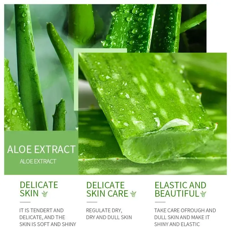 300g Aloe Vera Gel With Vitamin C Hydrating Moisturizing Nourishing Foreign Trade Skin Care Product