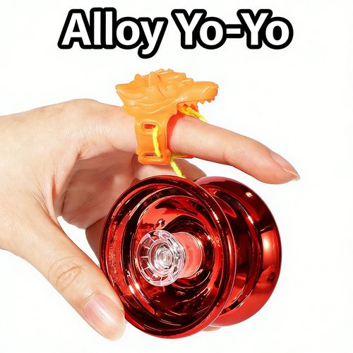 Alloy Yo-Yo Metal Yoyo Ball Toys for 2-6 Years 8 Years Old Boys Kids Gift