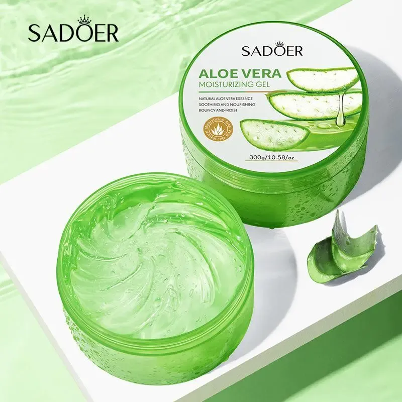 300g Aloe Vera Gel With Vitamin C Hydrating Moisturizing Nourishing Foreign Trade Skin Care Product