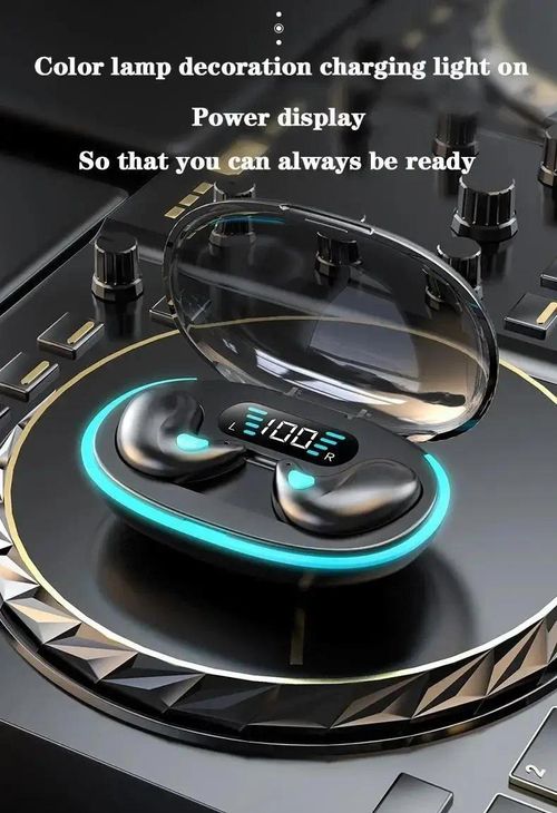 X55 Mini Bone Conduction Bluetooth Earphones Sleep & Sports Noise Cancelling Long Battery Life Headset