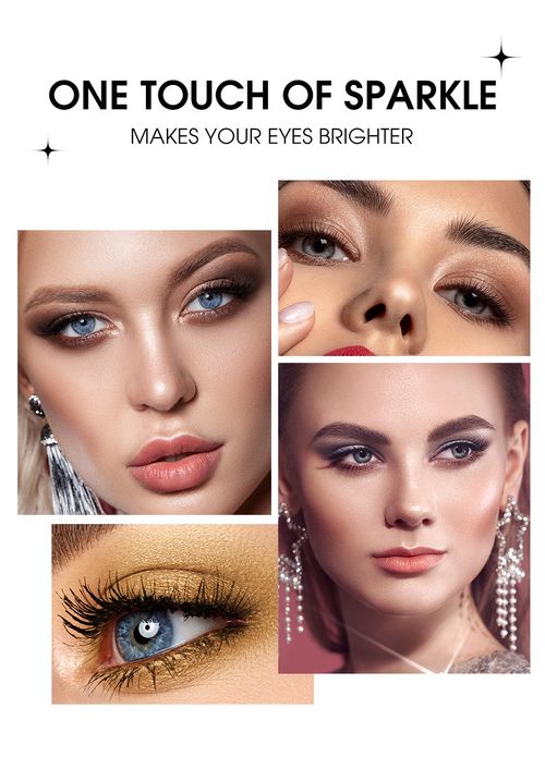 LANGMANNI New Eyeshadow Stick Set, Smudge-proof & Color-changing Eye Makeup