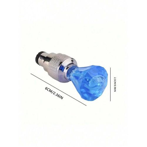 Bicycle Valve Light Gem Skull LED Wheel Lights Colorful Neon Tire Lamp Cycling Equipment Factory Wholesale