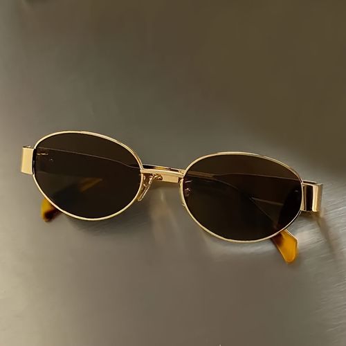 New Vintage Round Sunglasses for Men & Women Minimalist Street Style Full Frame Trendy Sun Glasses