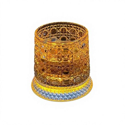 Light-up wine glass