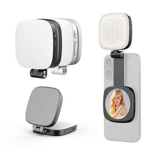 Suporte magnético para celular com lâmpada selfie para celular