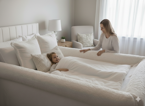 Capa de cama lavável à máquina, cercadinho de espuma de alta qualidade, proteção para crianças