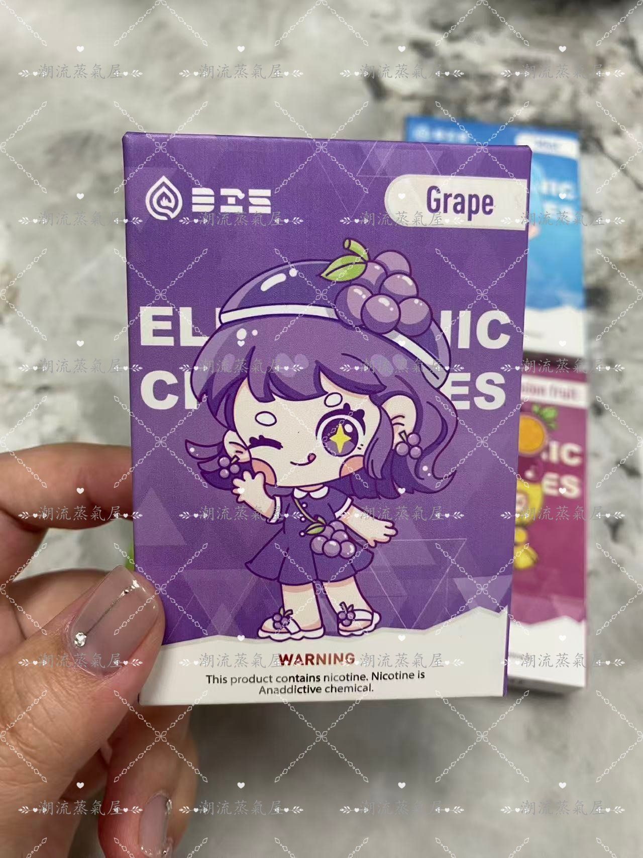 DIS迪斯煙彈少女系列水果口味萌系卡通電子煙彈ILIA
