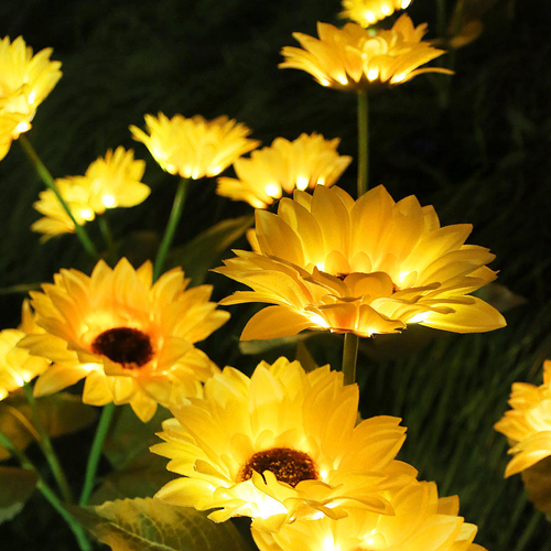 sunflower solar light