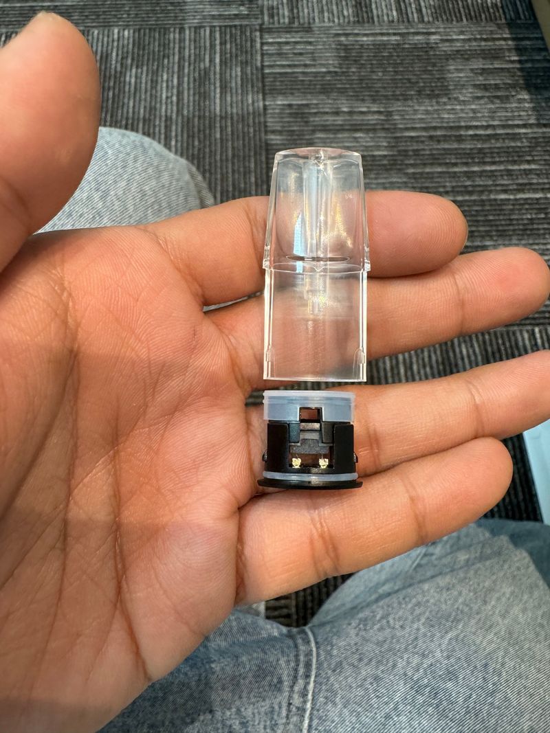 上下分離式空煙彈 最新灰色霧化陶瓷芯 大煙霧爆發足 不漏油不吃油 100入組