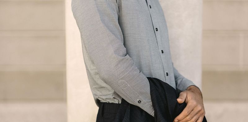 Wevvw Hyde in Mini Houndstooth