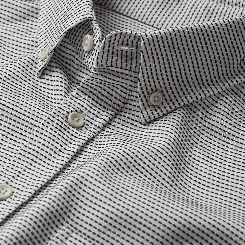 Wevvw Jack in White Reverse Jacquard