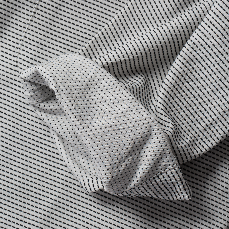 Wevvw Jack in White Reverse Jacquard