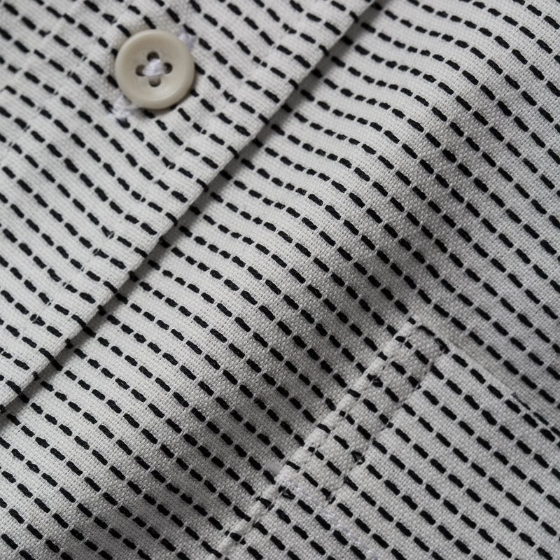 Wevvw Jack in White Reverse Jacquard