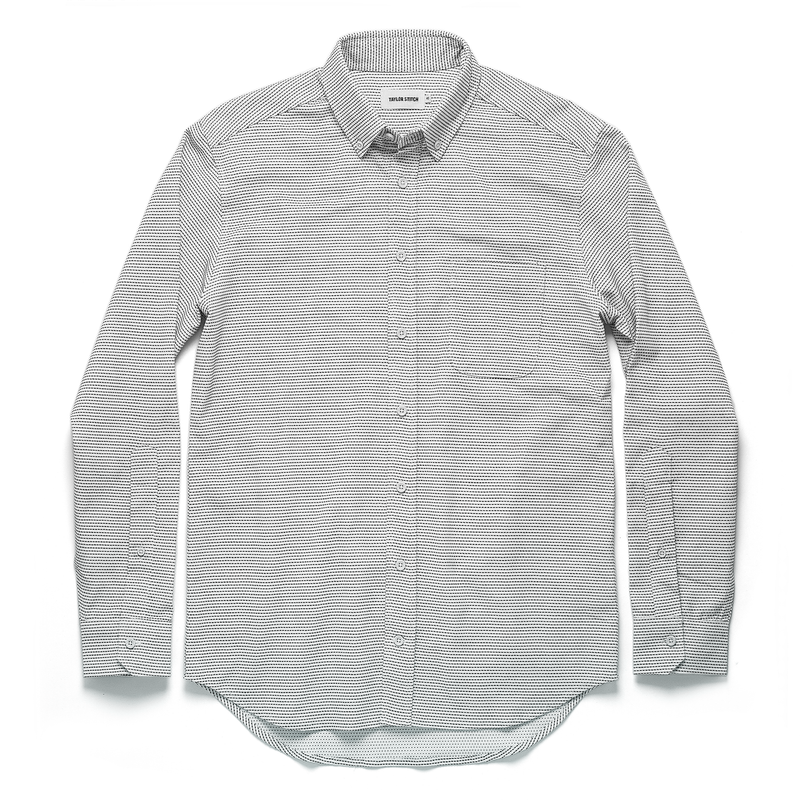 Wevvw Jack in White Reverse Jacquard