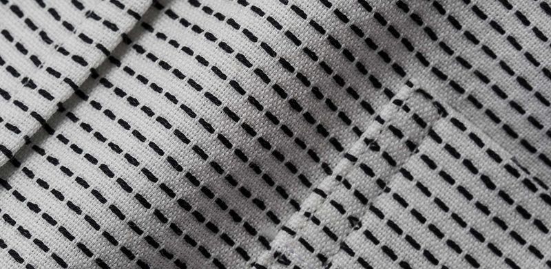 Wevvw Jack in White Reverse Jacquard