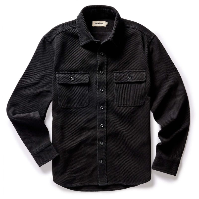 Wevvw Ledge Shirt in Coal