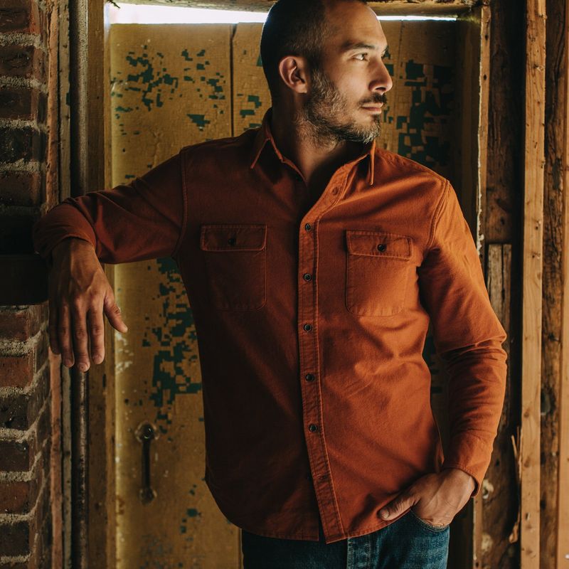 Wevvw Yosemite Shirt in Copper