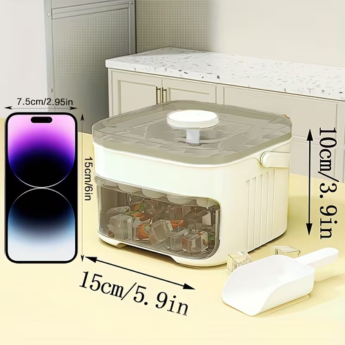 1pc Press Cube of Ice Mold for Homemade Ice Cubes