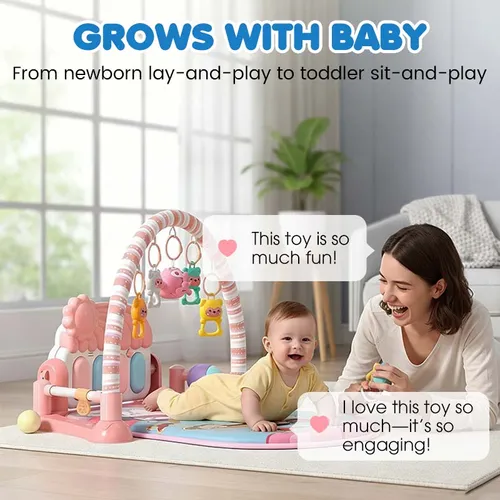 🎵3-in-1 Baby Music Piano Game Mat 93 sales