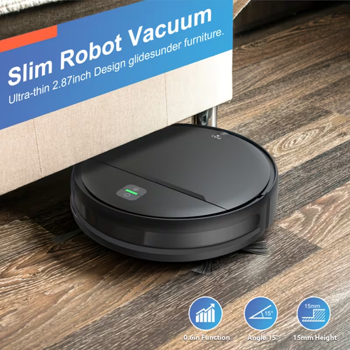 3-In-1 Intelligent Robot 5000Pa Vacuum Cleaner, Automatic Charging Fixed-Point Sweeper
