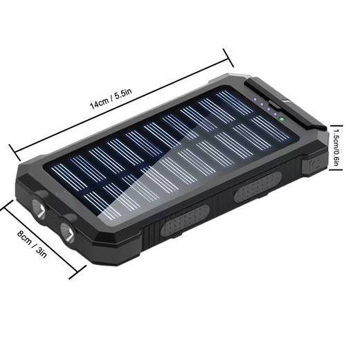 10000mAh Portable Solar Panel Charger