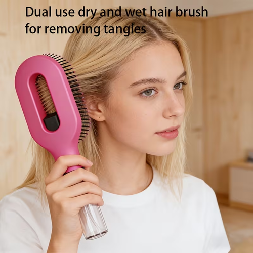 2-in-1 Hair Spray Comb  Hair Spray Comb, Anti-Static 2-in-1 Portable Hair Brush