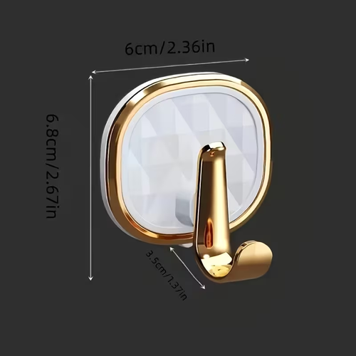 4pcs Strong Load-bearing Adhesive Hook for Kitchen And Bathroom