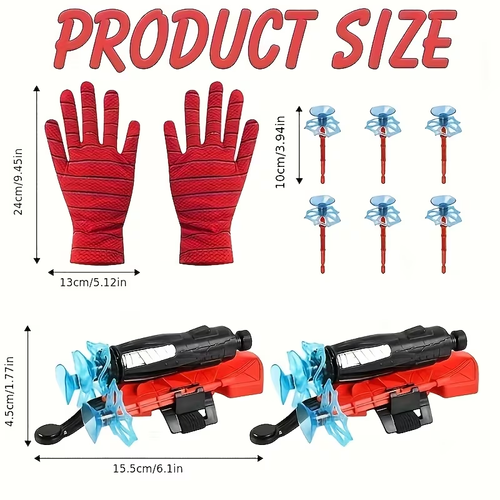 Spider-Man gloves