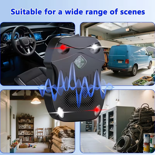 Upgraded DC5 24V Soundwave Technology Rodent Repeller for Car Under Hood