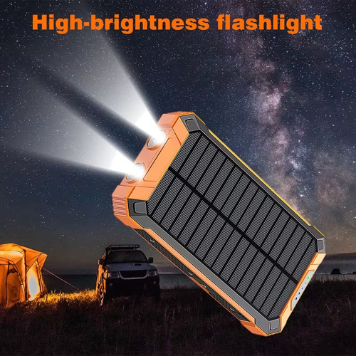 Solar Mobile Power Bank Magnetic Wireless