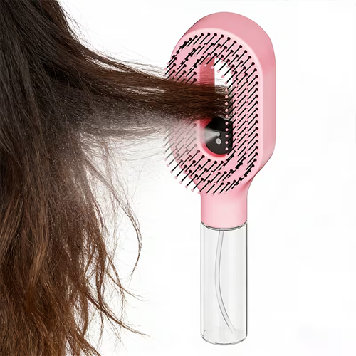 2-in-1 Hair Spray Comb  Hair Spray Comb, Anti-Static 2-in-1 Portable Hair Brush