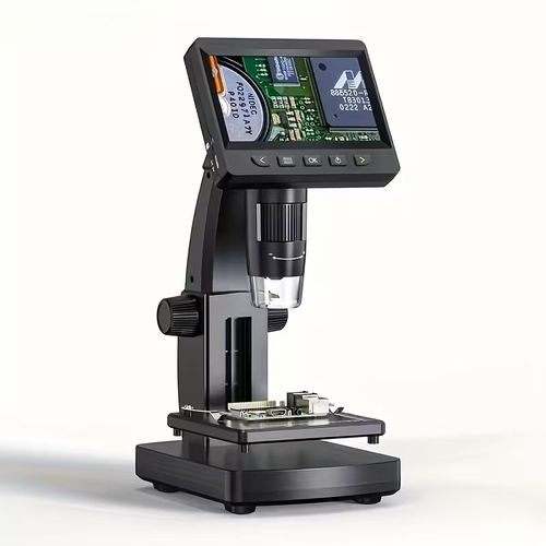 4.3-inch Digital Microscope, Ultra Clear Screen Microscope, 1000X Magnification
