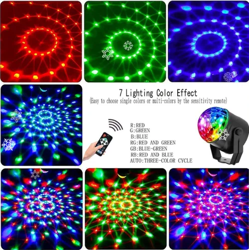 🎄 FESTIVE FEAST DEAL! 50% OFF 🔥Colorful Rotating Magic Disco Ball Light 178 sales