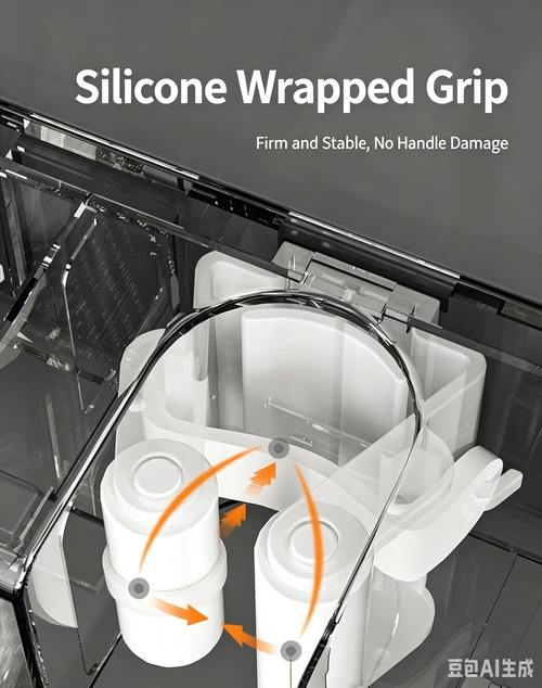 Wall-Mounted Mop Holder