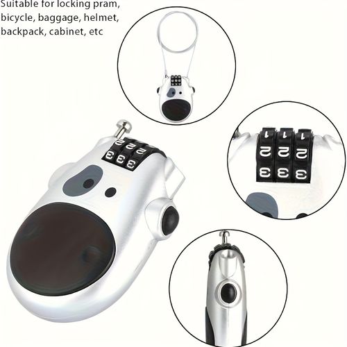 Cow-themed combination lock