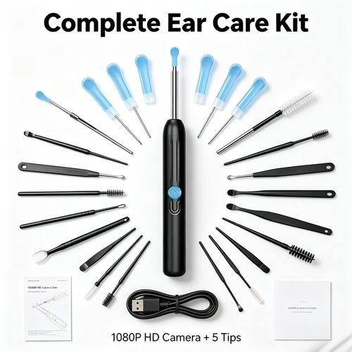 Visual Electric Ear Cleaning Kit