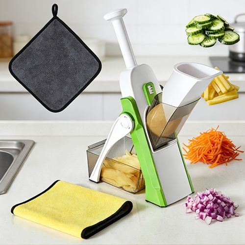 The latest 4th-generation upright vegetable slicer