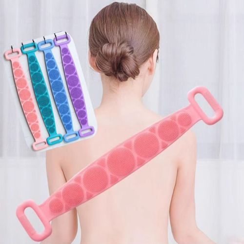 4-Piece Body Sponge Silicone Brush Set