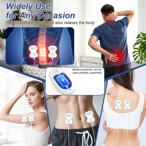 CESLIFF TENS EMS Dual-Channel Rechargeable Muscle Stimulator
