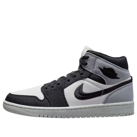 (WMNS) Air Jordan 1 Mid SE 'Canvas Steel Grey'