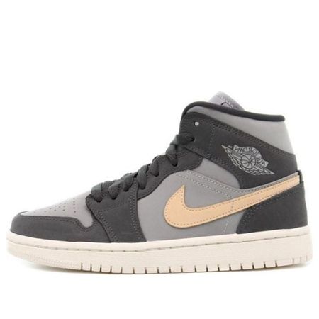 (WMNS) Air Jordan 1 Mid 'Iron Grey Onyx'